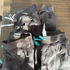 figs Black Jogger Pants